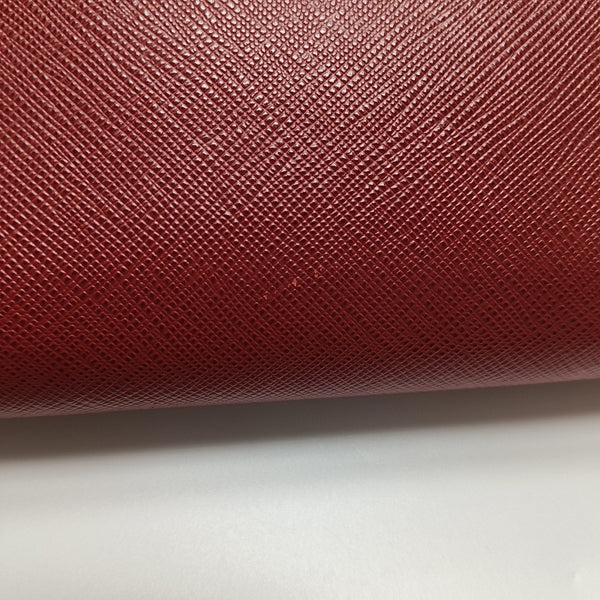 Saffiano Calfskin Red