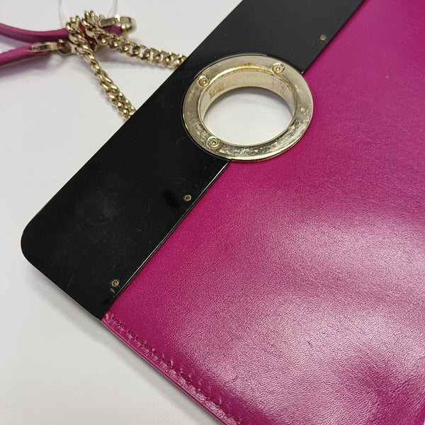 BVLGARI Calfskin Red