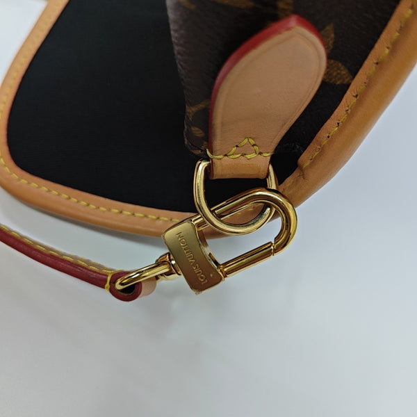 DIANE Monogram Coated Canvas Brown