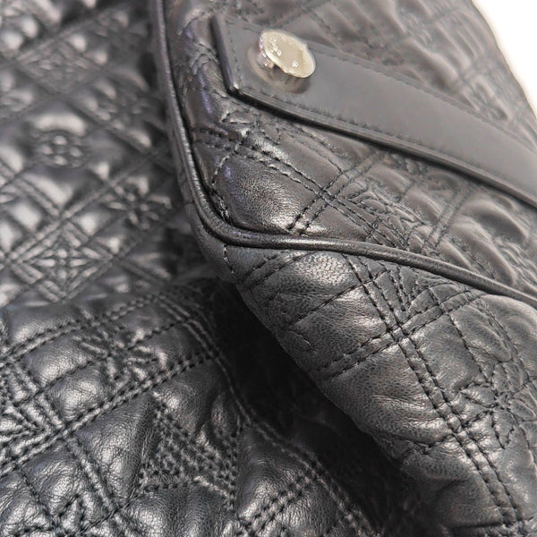 LILIA Monogram Calfskin Black