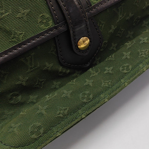 MARY KATE Mini Monogram Canvas Green