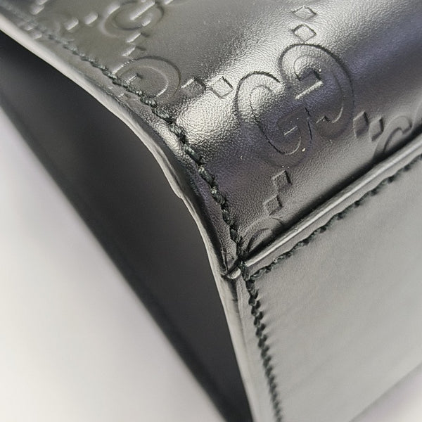 Padlock Medium Monogram Calfskin Black