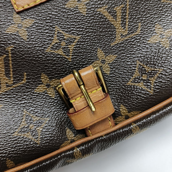 SAUMUR 30 Monogram Coated Canvas Brown