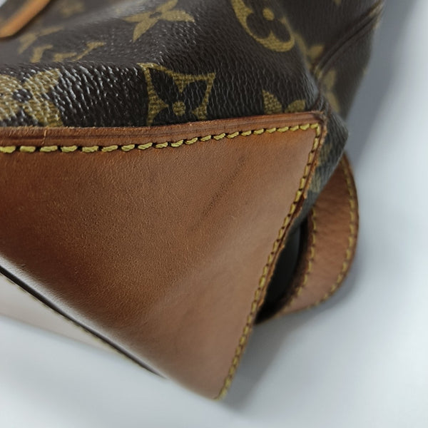 PIANO PM Monogram Coated Canvas Brown