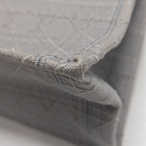 Book Tote Medium Canvas Gray