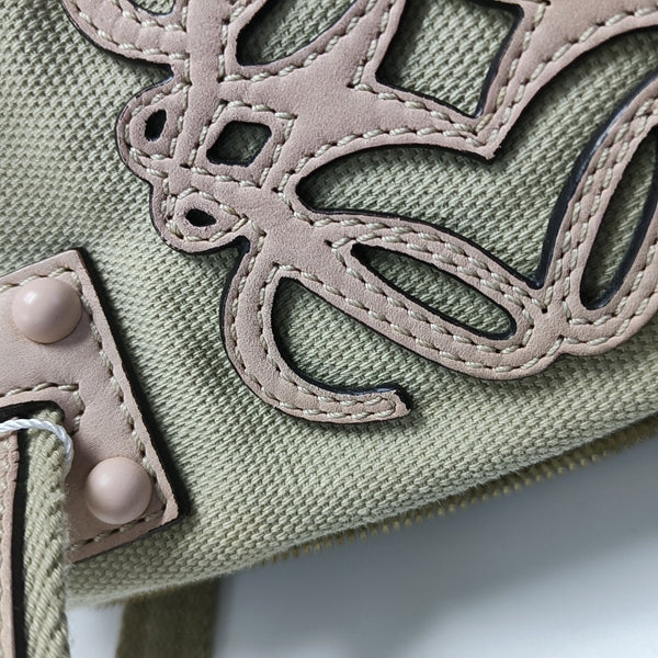 Canvas Shoulder Bag Beige