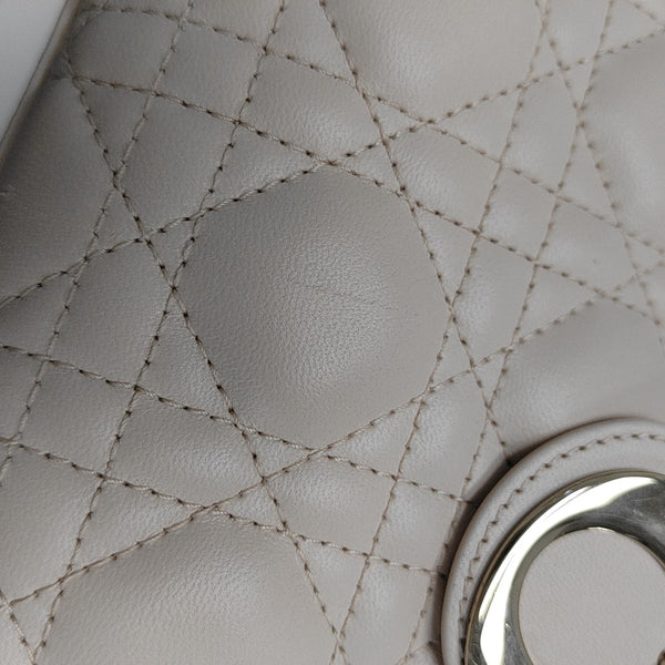 Lady Dior Mini Cannage Lambskin Pink
