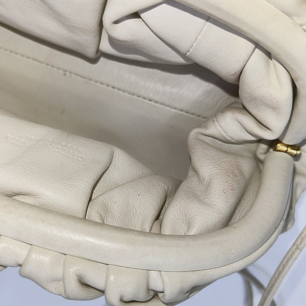 The Pouch Mini Calfskin Beige
