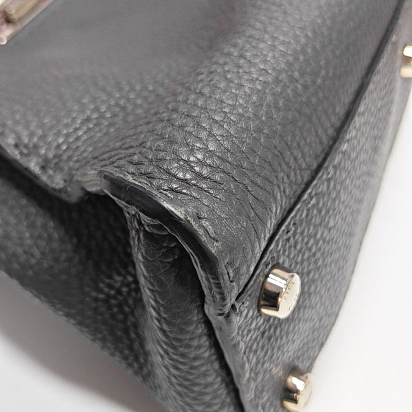 Authenticated pre-owned Peekaboo Medium Calfskin Gray - Tote Bag at Looply