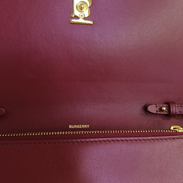 Calfskin Shoulder Bag Red