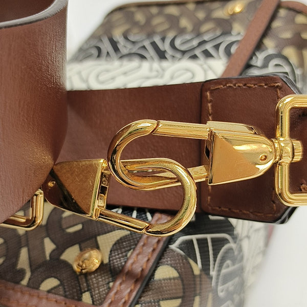 Crossbody Bag Coated Canvas Multicolor