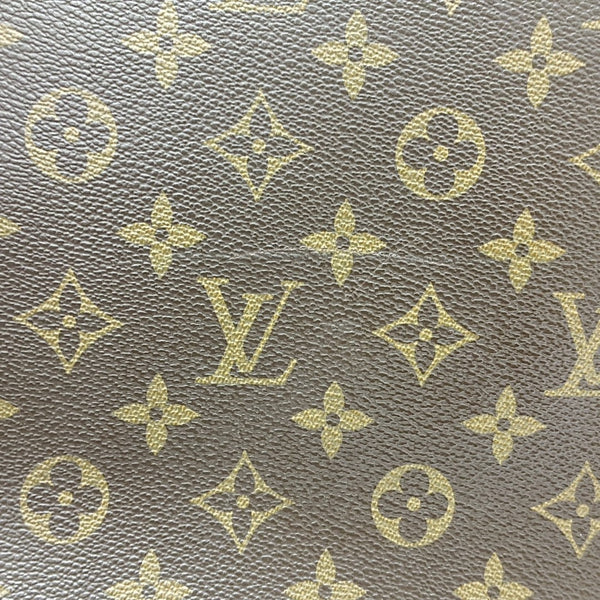 LOCKIT Monogram Coated Canvas Brown
