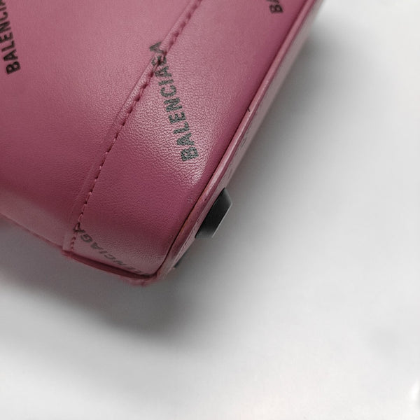 Top Handle Calfskin Red