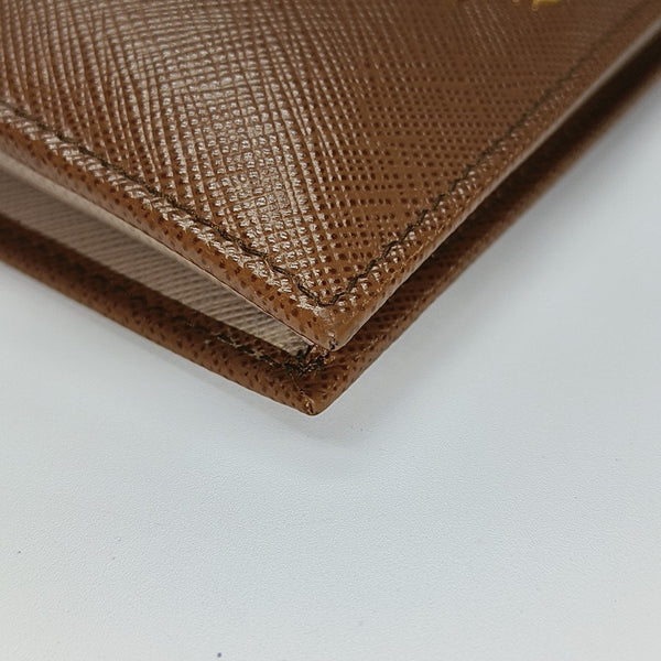 Calfskin Wallet Small Brown