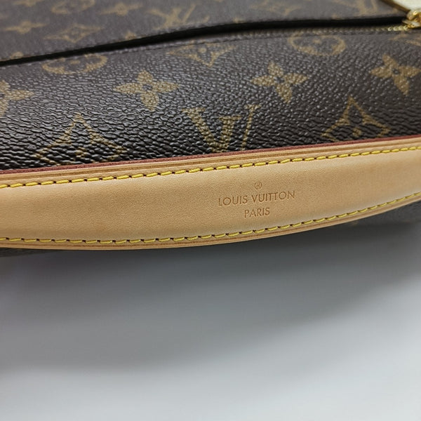 MÉTIS MM Monogram Coated Canvas Brown