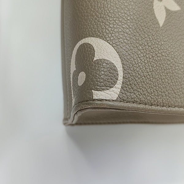 ONTHEGO PM Monogram Calfskin Gray