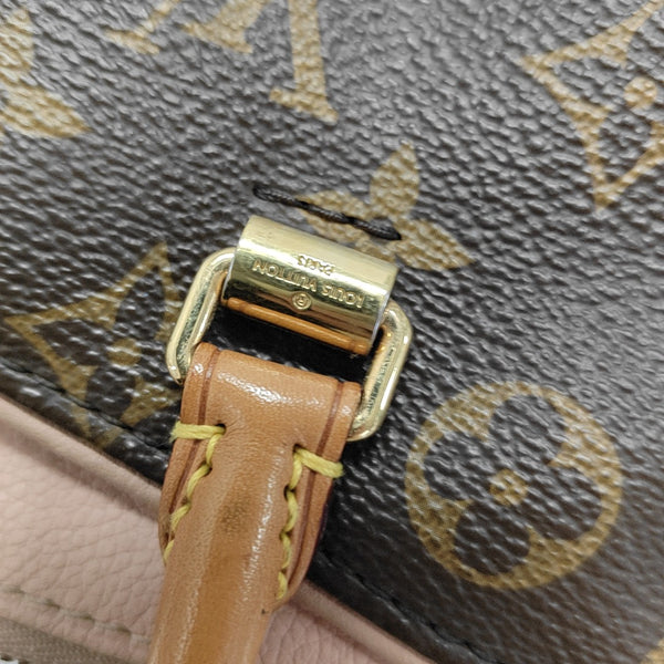 PALLAS BB Monogram Coated Canvas Brown