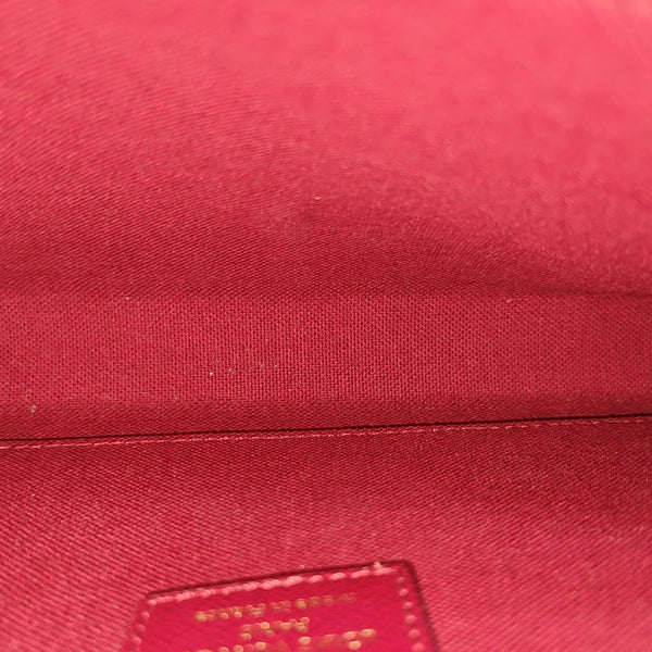FÉLICIE Monogram Coated Canvas Brown
