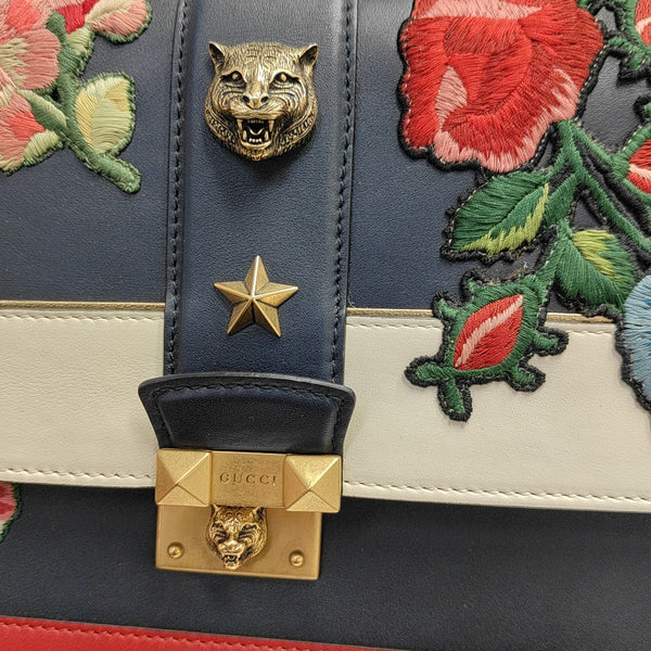 Cat Lock Calfskin Multicolor