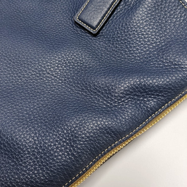 Calfskin Tote Bag Blue