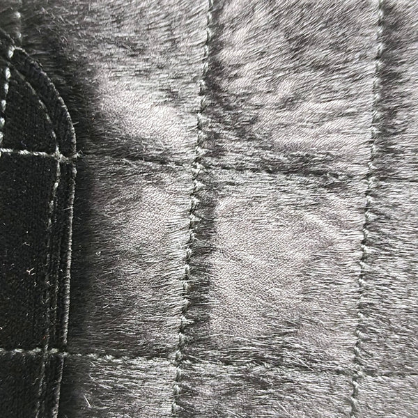 Quilted Fabric Black
