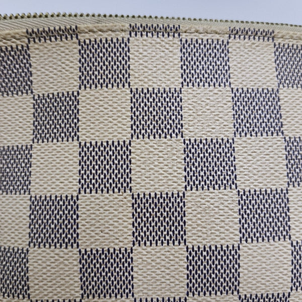 ACCESSOIRES GM Damier Azur Coated Canvas White