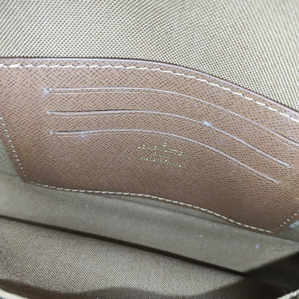 IVY Monogram Coated Canvas Brown