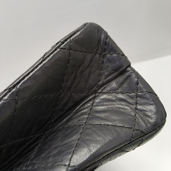 2.55 227 (jumbo) Quilted Calfskin Black
