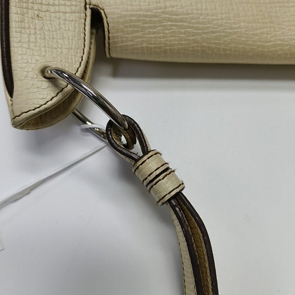 Calfskin Shoulder Bag Beige