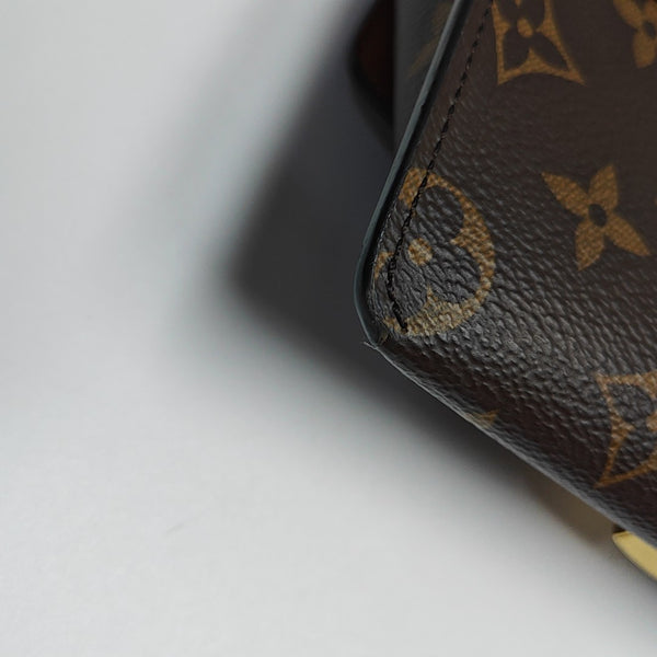 PADLOCK Monogram Coated Canvas Brown