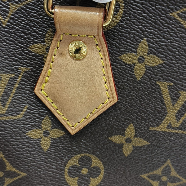 SPEEDY 20 Monogram Coated Canvas Brown