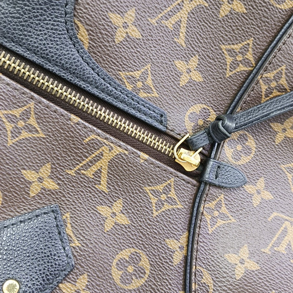 TOURNELLE MM Monogram Coated Canvas Brown