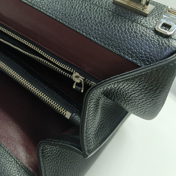 Zumi Small Calfskin Black