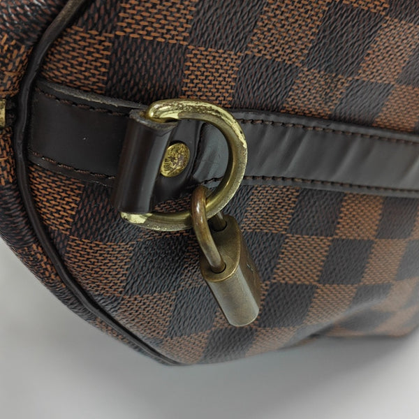 SPEEDY 30 Damier Ebene Coated Canvas Brown