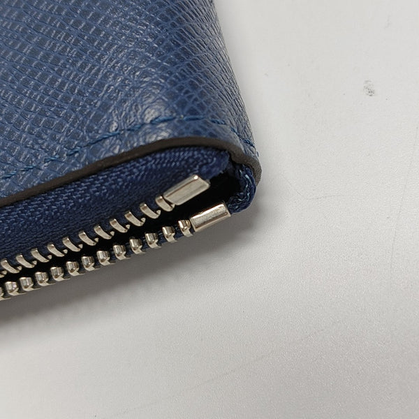 ZIPPY Calfskin Blue Wallet