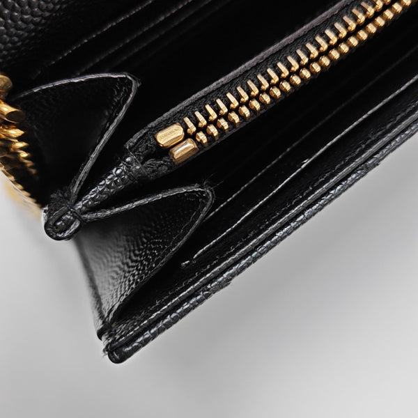 MONOGRAM Medium Quilted Calfskin Black