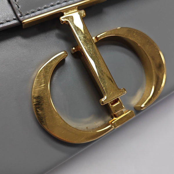 30 Montaigne Mini Calfskin Gray