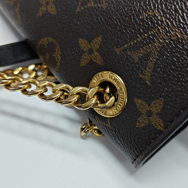 PASSY Monogram Coated Canvas Brown