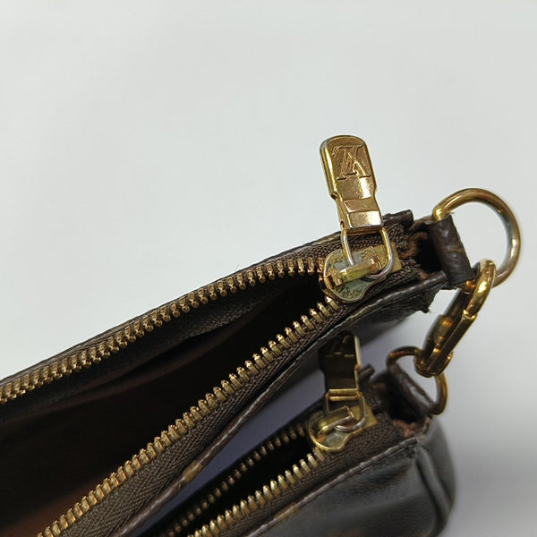 MULTI Monogram Coated Canvas Brown