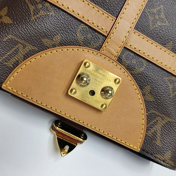 DUFFLE Monogram Coated Canvas Brown