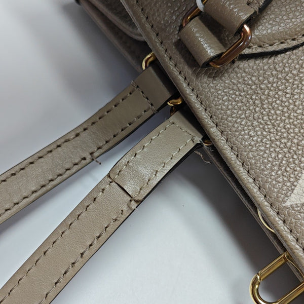 ONTHEGO MM Monogram Calfskin Gray