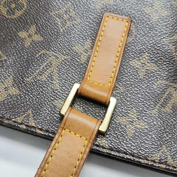 VINTAGE VAVIN GM Monogram Coated Canvas Brown