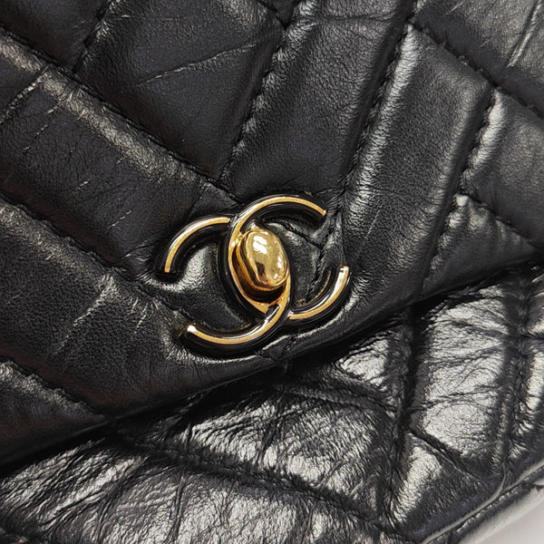 CLASSIC FLAP Mini Quilted Lambskin Black