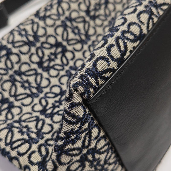Monogram Canvas Top Handle Bag Blue