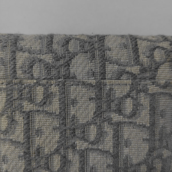 Saddle Mini Oblique Canvas Gray Wallet