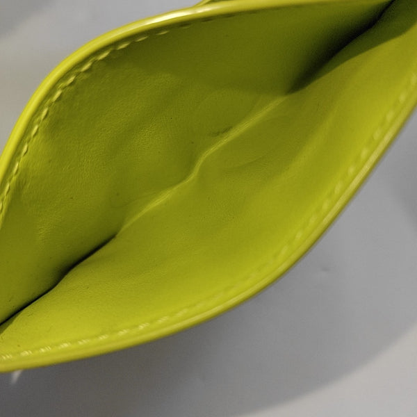 Calfskin Card Holder Green