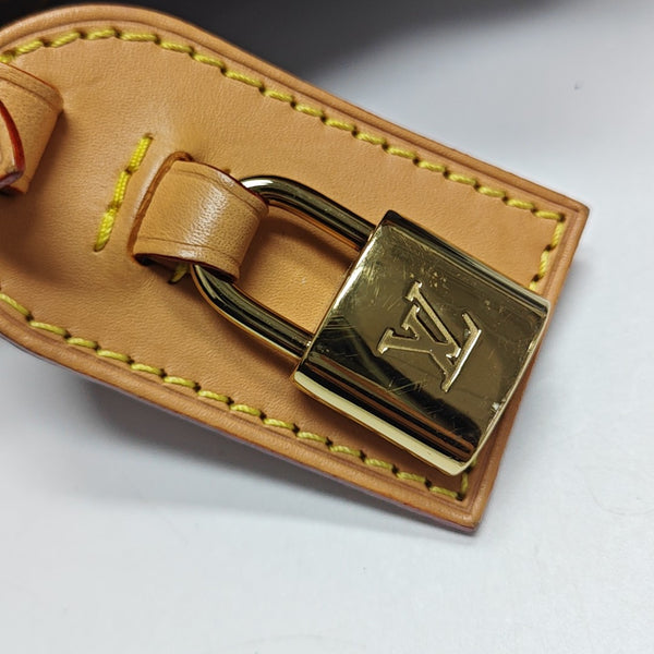 ALL IN Monogram Coated Canvas Brown
