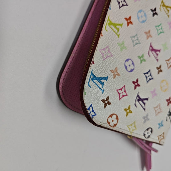 LV × TM INSOLITE Monogram Coated Canvas White Wallet