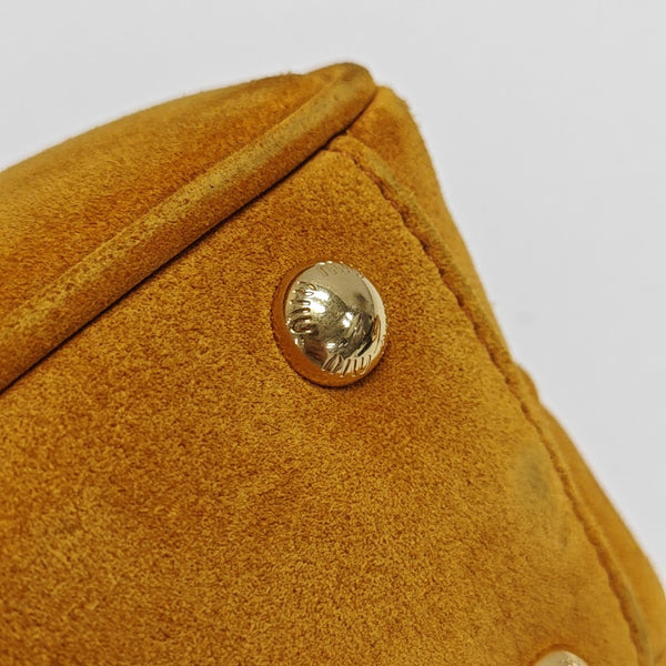 Arcadie Small Suede Yellow
