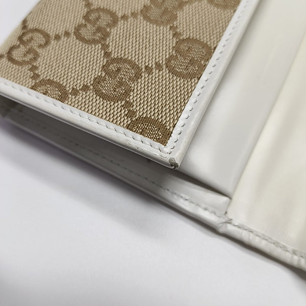 Monogram Canvas Wallet Beige